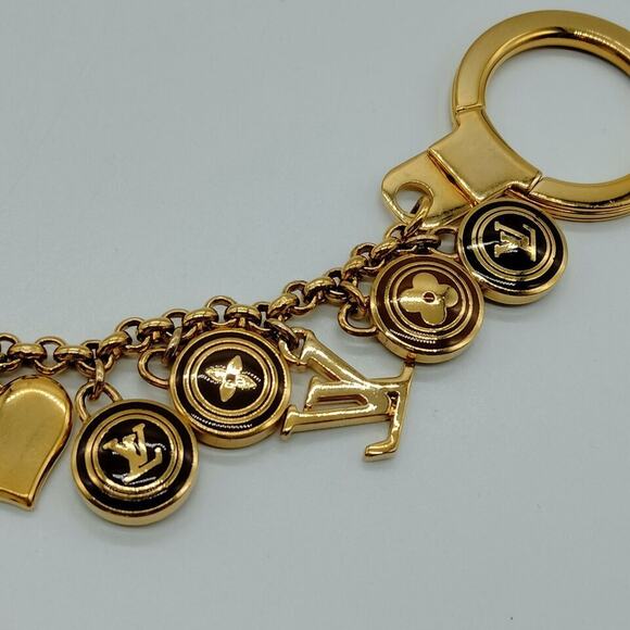 LOUIS VUITTON Pastilles Porte Cles Chaine Bag Charm M65380 - Picture 9 of 9